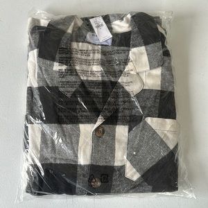 Men Matching Plaid Flannel Pajamas XL